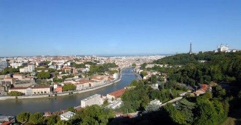 Lyon - France - River