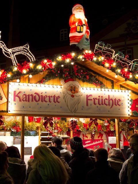 The Christmas Market in Frankfurt, Germany on Sunday, December 18, 2011. Photo © 2011 Aaron Saunders