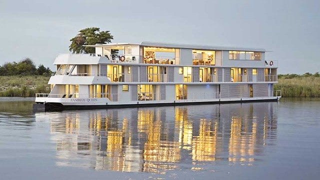 zambezi queen exterior Zambezi Queen river ship in Africa