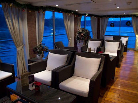 All AmaWaterways ships boast comfortable and attractive public areas. Photo ©  Aaron Saunders