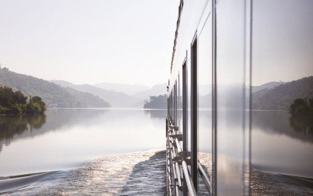 Sailing the Douro River aboard Uniworld's Douro Spirit. Photo courtesy of Uniworld Boutique River Cruises.