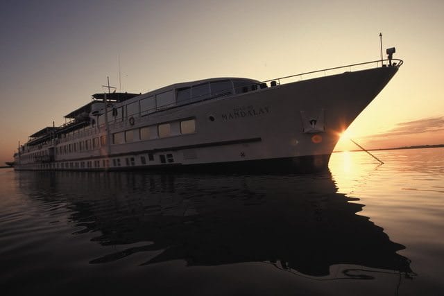 The new Orcaella will join Road to Mandalay, shown above, which has served Orient-Express in Myanmar for 17 years. Photo courtesy of Orient-Express