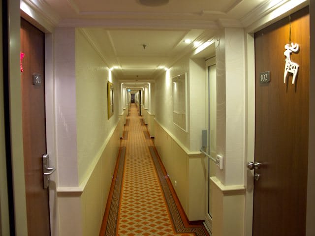 A reader asked how high ceilings are aboard river cruise ships - and we found out. Photo © Aaron Saunders