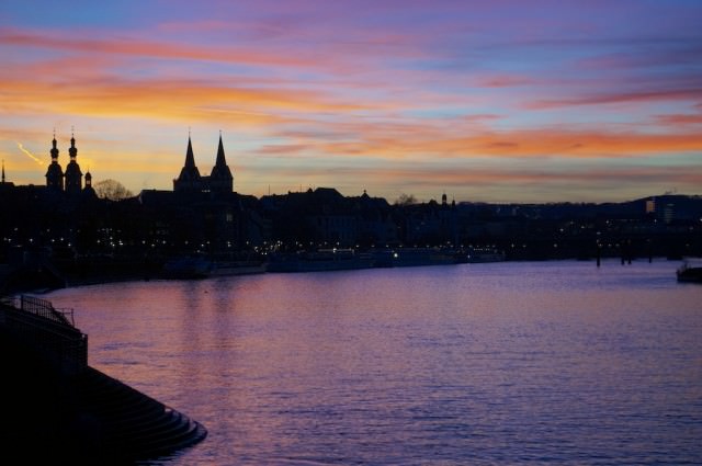 Sunset in Koblenz. © 2013 Ralph Grizzle