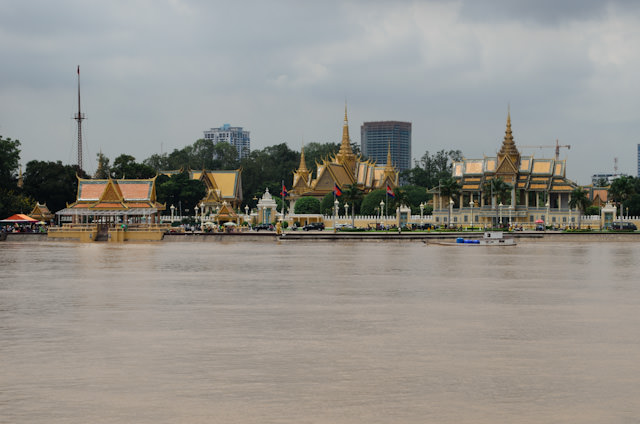 Departing the beautiful city of Phnom Penh. Photo © 2013 Aaron Saunders