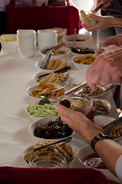 This afternoon, an Ice Cream Party was held at 4pm in the Saigon Lounge. Needless to say, it was quite popular! Photo © 2013 Aaron Saunders