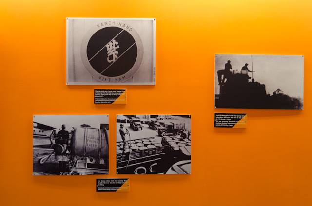 An exhibit on the Agent Orange chemical attacks by the United States is often difficult to look at. Photo © 2013 Aaron Saunders