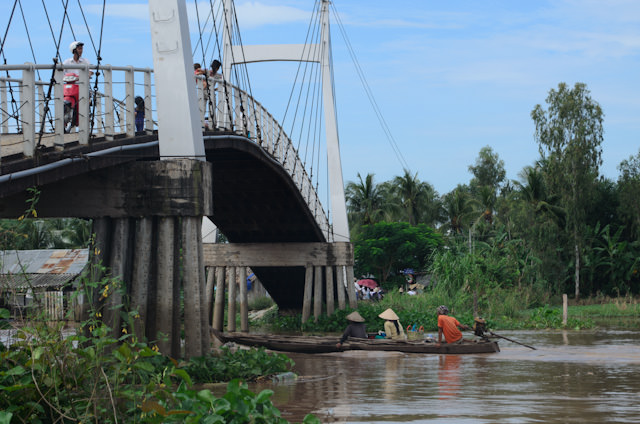 Vietnam is an interesting mix of modern technology and old-world ways of life. Photo © 2013 Aaron Saunders