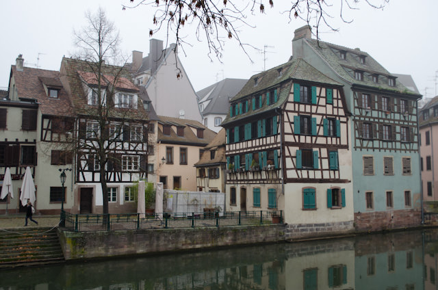Starting our explorations ashore in Strasbourg in Petite France. Photo © 2013 Aaron Saunders