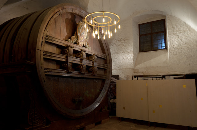 Heidelberg Castle is also home to what is reportedly the largest barrel of wine in Europe. Who's thirsty? Photo © 2013 Aaron Saunders