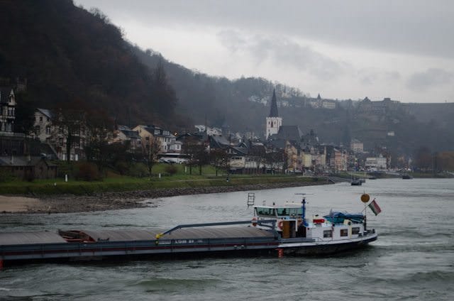 Our morning sail to Koblenz offered some of the most scenic cruising along the Rhine this trip. Photo © 2013 Aaron Saunders
