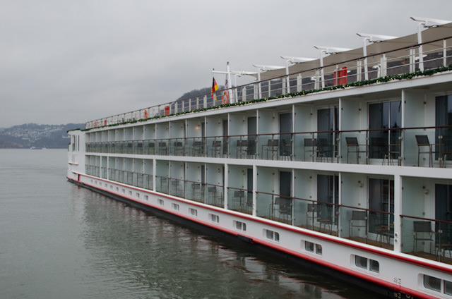 Don't underestimate booking one of Viking's staterooms featuring a full, step-out balcony; I've used mine more than I would have expected on this wintery journey! Photo © 2013 Aaron Saunders