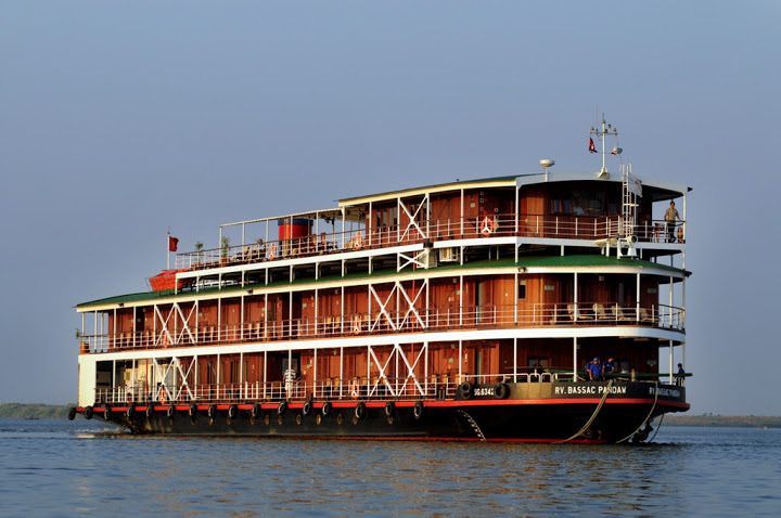 Saigon Pandaw, near-sister to Bassac Pandaw (shown here), sank while under tow to Myanmar in late December. Photo courtesy of Pandaw.