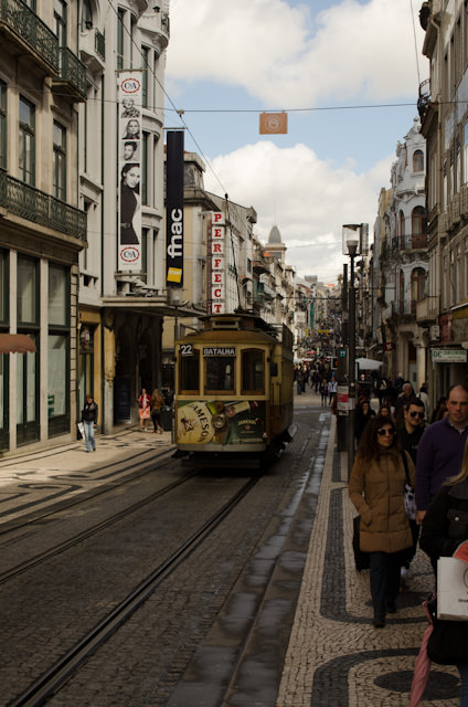 Porto even has San Francisco-style streetcars. Photo © 2014 Aaron Saunders