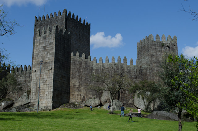 The ancient city of Guimarães, our overland excursion with Viking as part of their "Portugal's Rivers of Gold" itinerary. Photo © 2014 Aaron Saunders