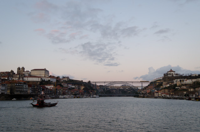 Beautiful Porto, Portugal at sunset on March 22, 2014. Photo © 2014 Aaron Saunders