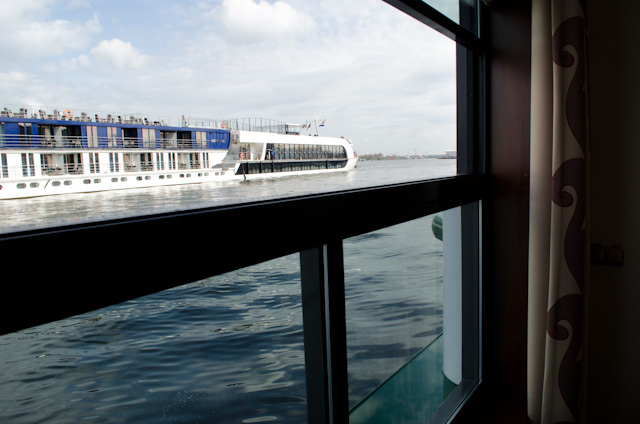 View from The Loft, with partition opened to let fresh air in. Stunning! Photo © 2014 Aaron Saunders