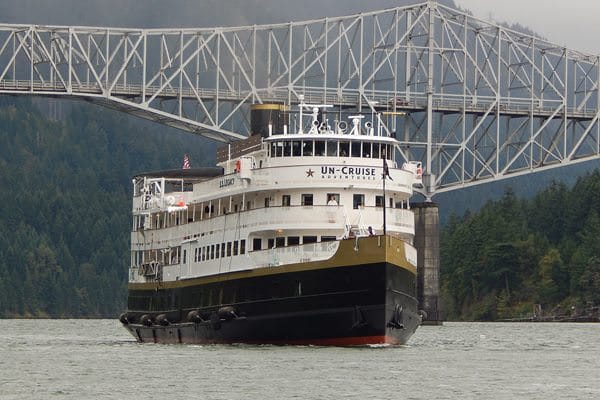 Un-Cruise Adventures' 88-guest S.S. Legacy entered service just last year. In 2015, the company will increase the number of Columbia and Snake River departures. Photo courtesy of Un-Cruise Adventures