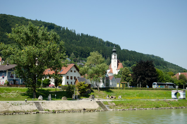 Temperatures soared by midday, but made for some spectacular Danube scenic cruising. Photo © 2014 Aaron Saunders
