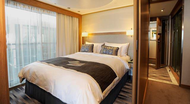 Viking's Explorer Suites are the most spacious on the waterways of Europe. Photo courtesy of Viking River Cruises