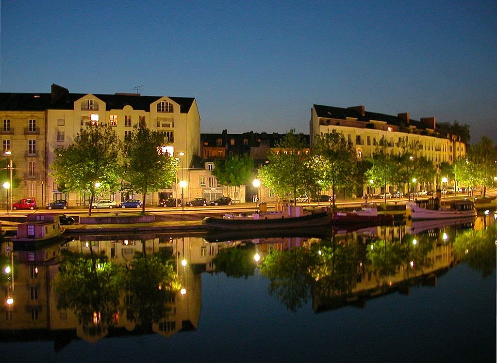The Erde River in Nantes. © Pymouss
