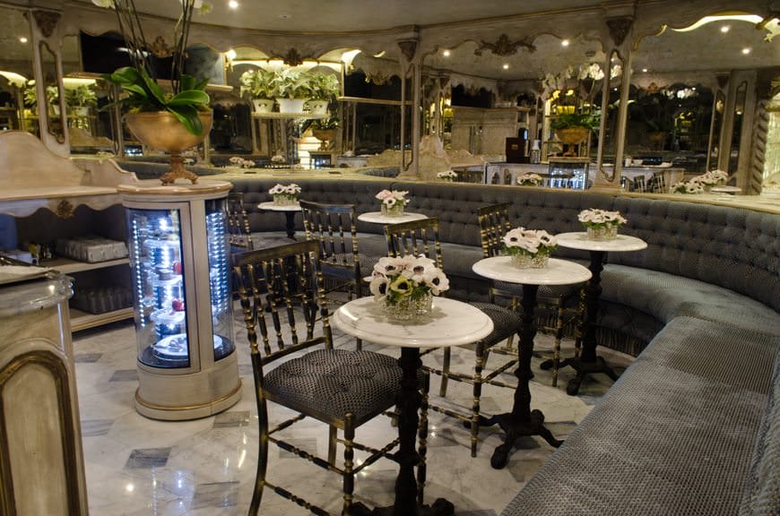 The S.S. Maria Theresa even features a Viennese-style Cafe on Bavarian Deck. Photo © 2015 Aaron Saunders