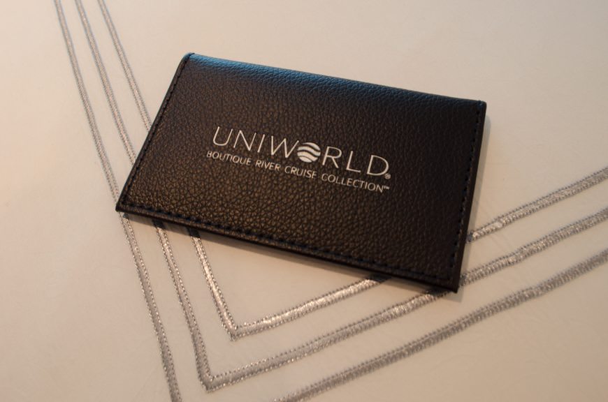 Few details have been overlooked, including this unexpectedly luxe touch: a keycard holder. Photo © 2015 Aaron Saunders
