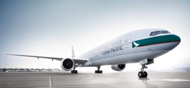 A Cathay Pacific Boeing 777. The popular Hong Kong Airline recently warned that their flight attendant's union has threatened to strike for 14 days this August. Photo courtesy of Cathay Pacific. 