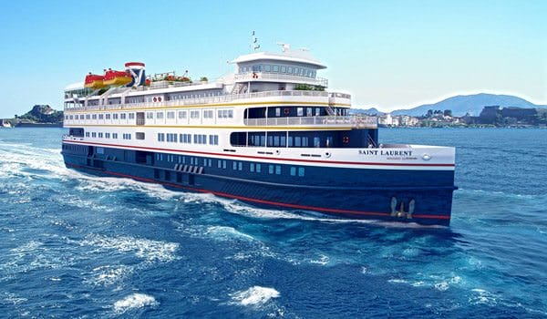 A rendering of Haimark's refurbished MS Saint Laurent, which sets sail along the St. Lawrence River this spring. Photo courtesy of Haimark.