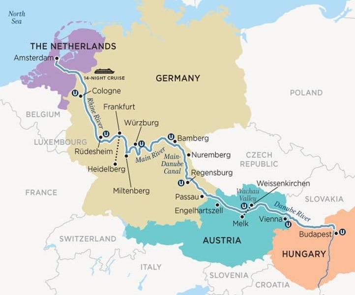 hop on hop off rhine river cruise