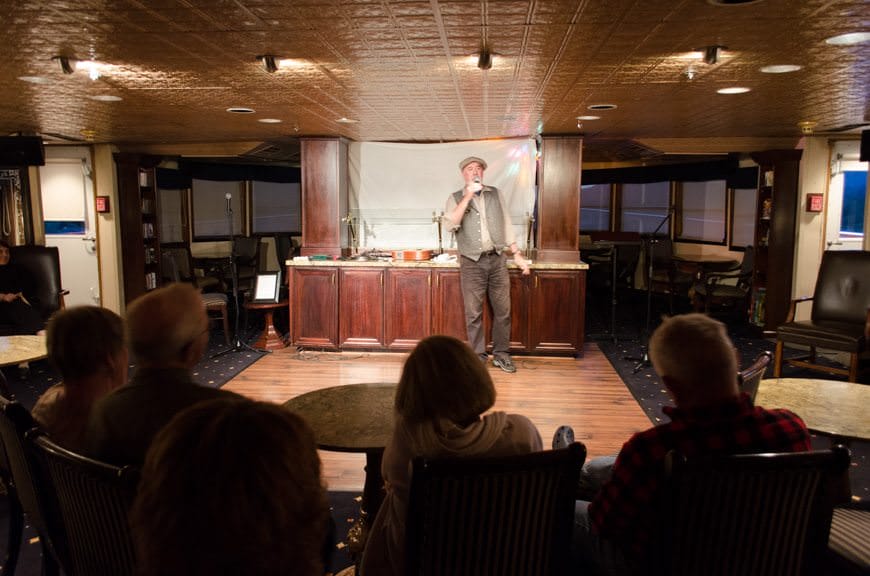 Heritage Leader Kenne, just before gracing us with his hysterical "interpretive dance." Photo © 2015 Aaron Saunders