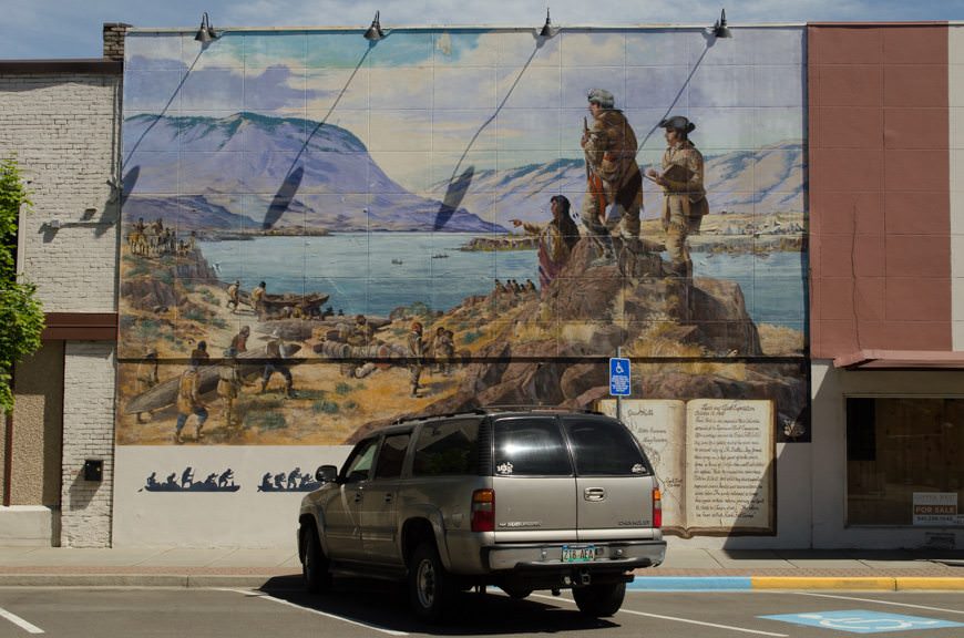 Murals painted throughout the town are a nice touch. Photo © 2015 Aaron Saunders