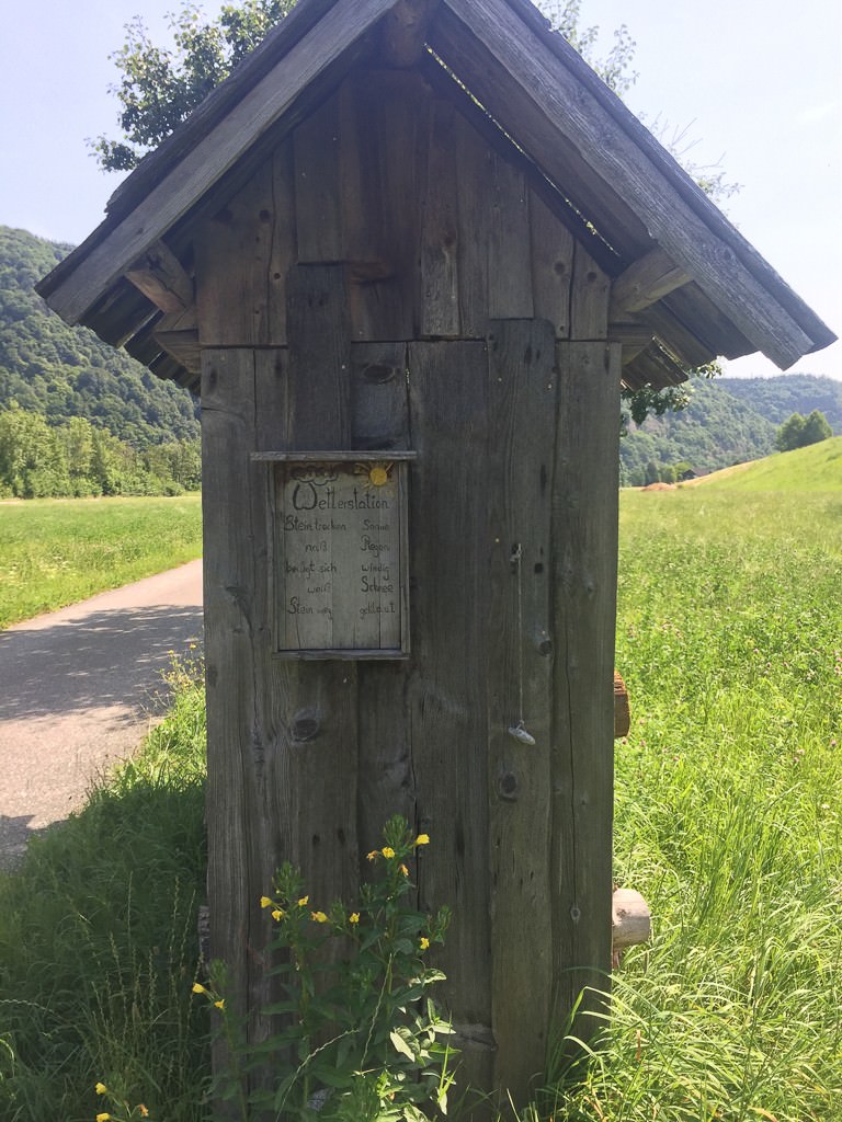 Austrian weather station. © 2015 Ralph Grizzle