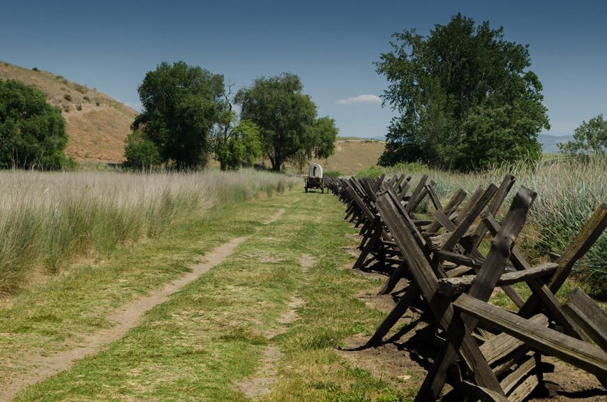 Welcome to the Whitman Mission - originally located along the Oregon Trail and, sadly, part of a tragic massacre that occurred as the result of intolerance and misunderstandings. Photo © 2015 Aaron Saunders