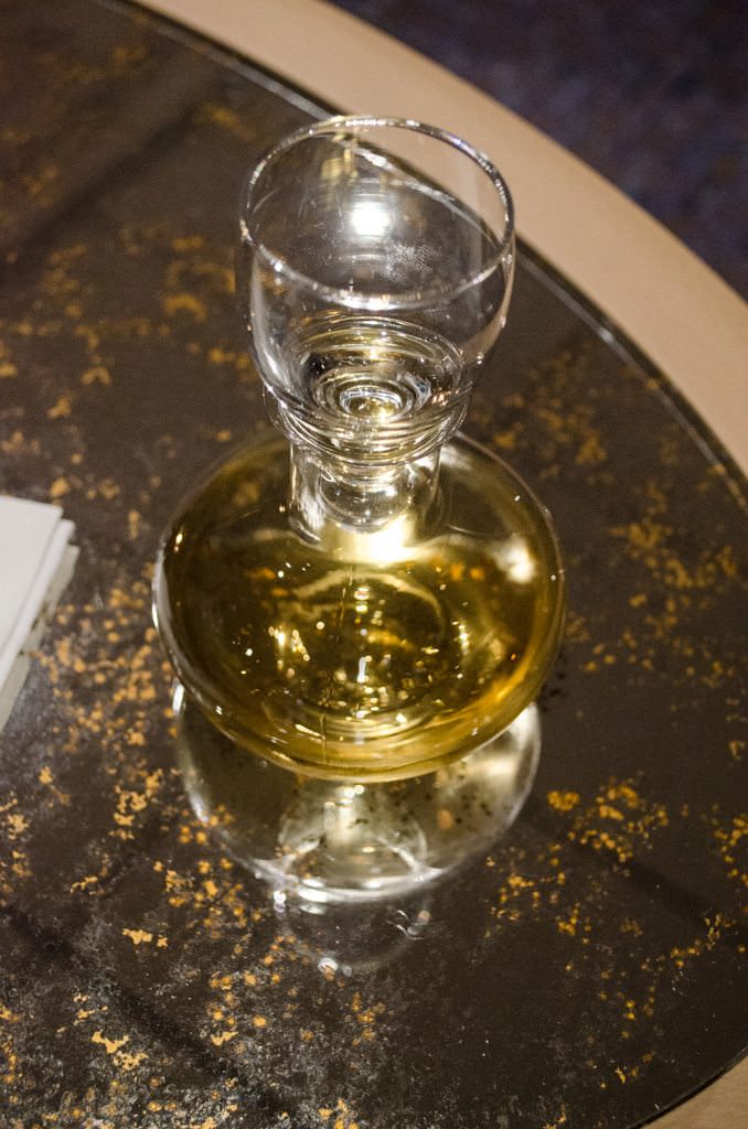 Behold! The Linie Aquavit...as only Viking River Cruises can do! Photo ©  2015 Aaron Saunders