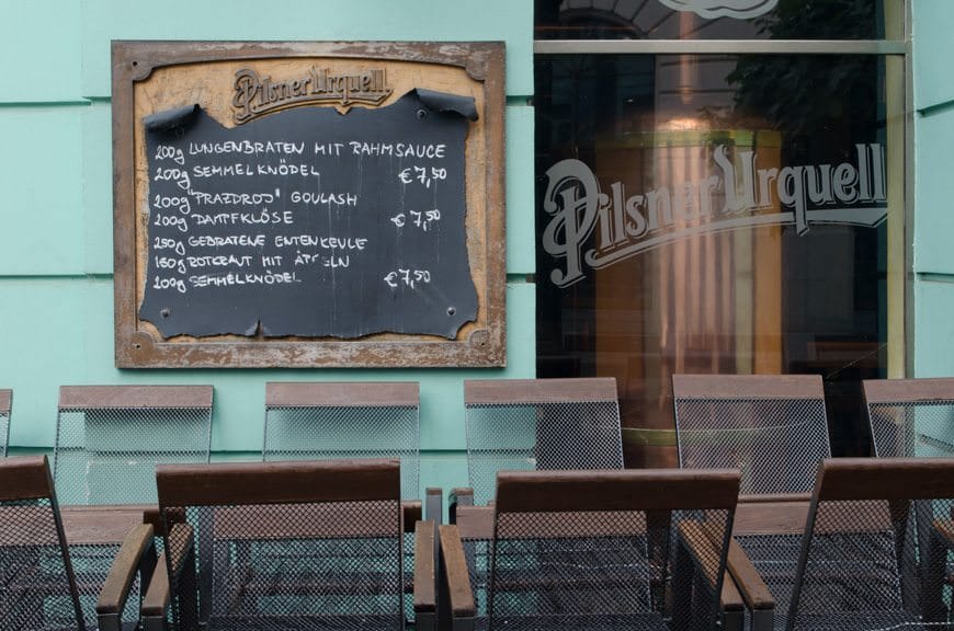 Slovakia is known for its fantastic beers, and there's no shortage of places to enjoy them here. Photo © 2015 Aaron Saunders