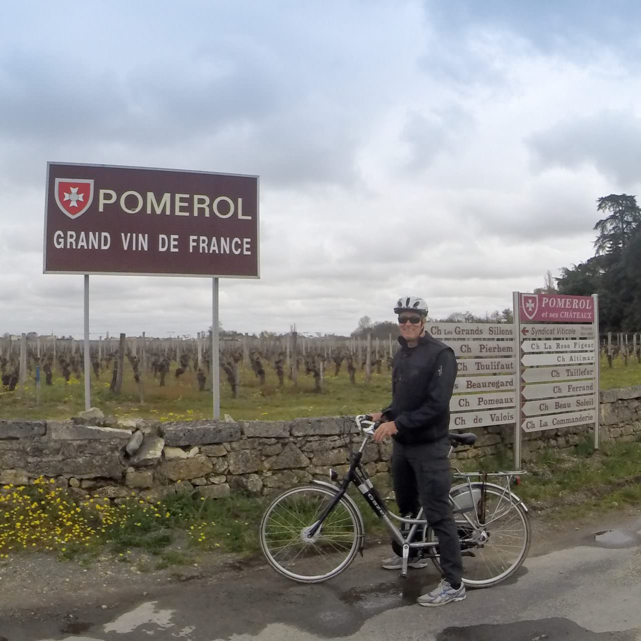 Cycling Through Wine Country
