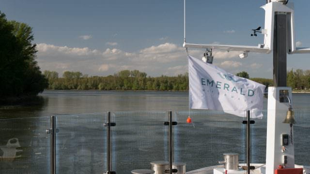 Sailing along the Danube. © 2016 Ralph Grizzle.