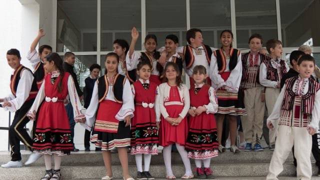 We visited a school in Alfatar, Bulgaria, supported in part by Emerald Waterways. © 2016 Ralph Grizzle