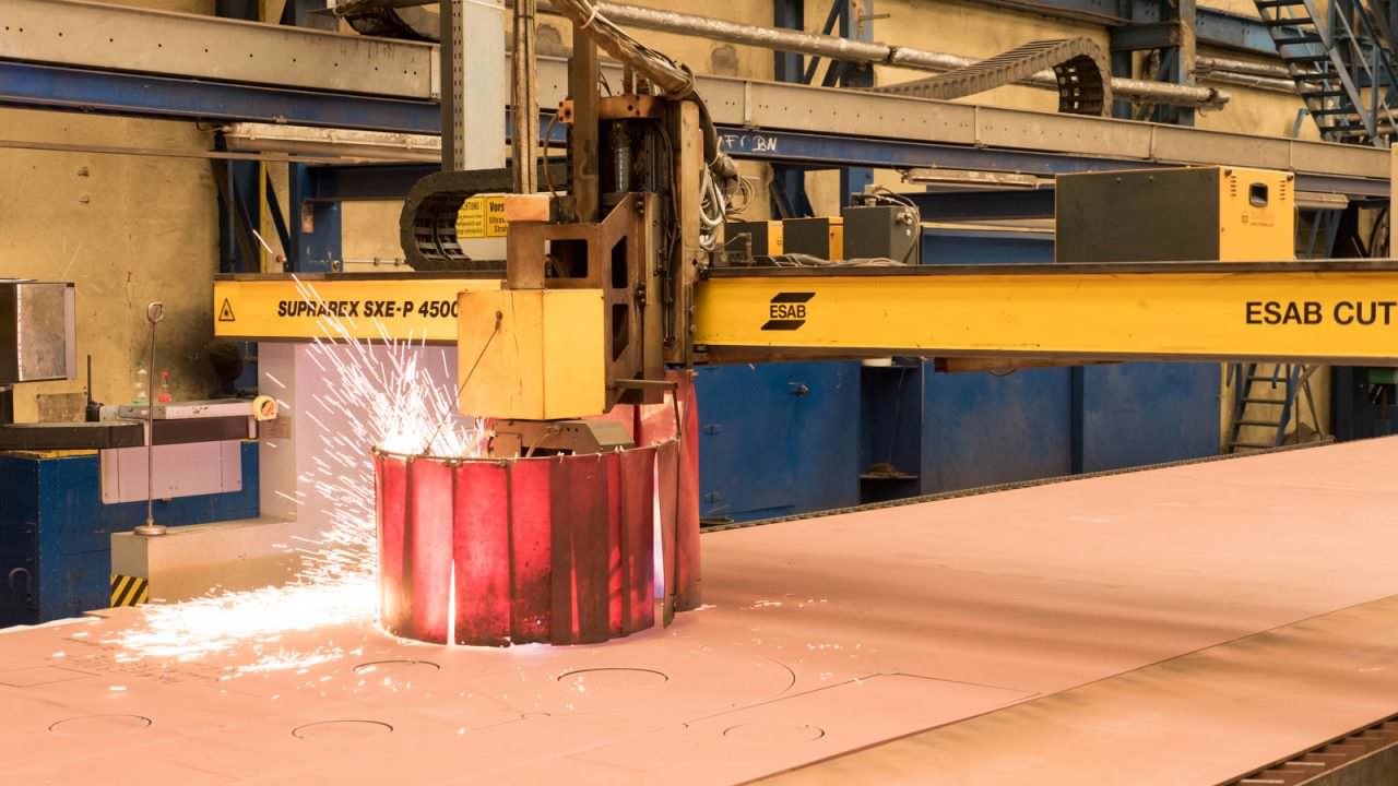Steel-cutting