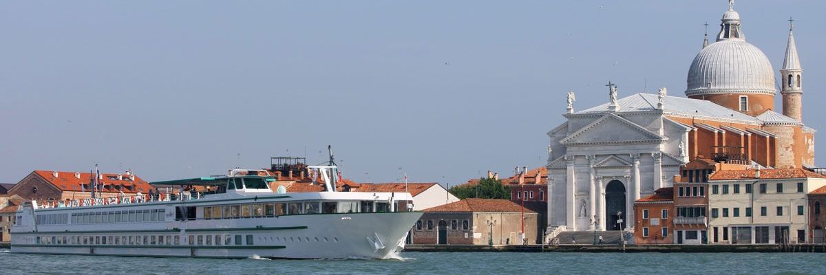 CroisiEurope, shown here, and Uniworld Boutique River Cruises offer sailings from Venice along the Po. Photo courtesy of CroisiEurope. 