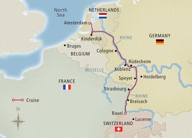 rhine river cruise viking