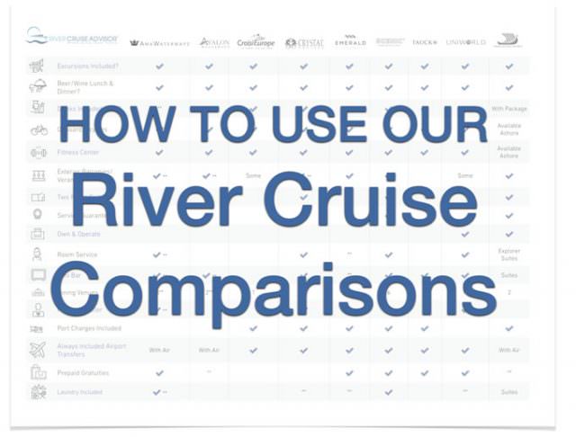 river cruise comparisons